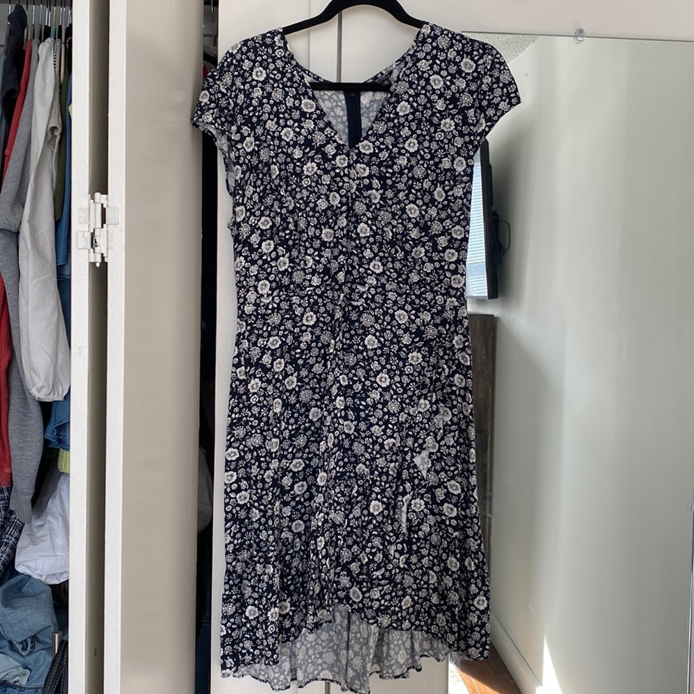 Jcrew mock wrap dress